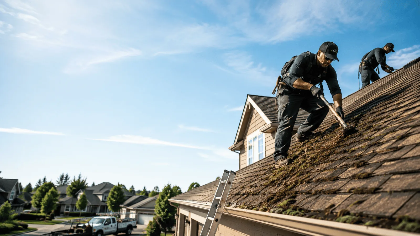 Roof Moss Removal in Park River, ND near me